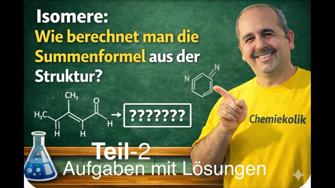 Wie kann man einfach die Summenformeln  von Strukturformeln aufschreiben.