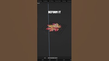 Let’s create falling leaves on Blender 🍂