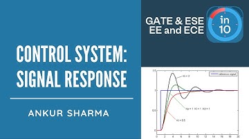 Control System: Signal Response I GATE/ESE | Control System by Ankur Sharma Sir