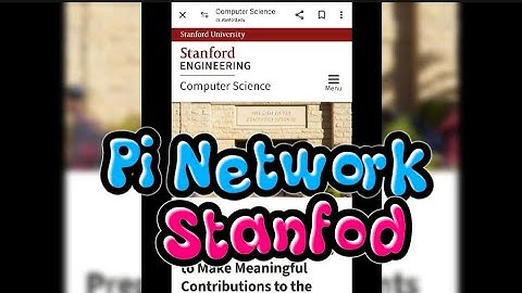 Pi Network trong chương trình liên kết của Đại học Stanford Mĩ 😱🅿️ℹ️🎀 #investtv #pinetwork #coin