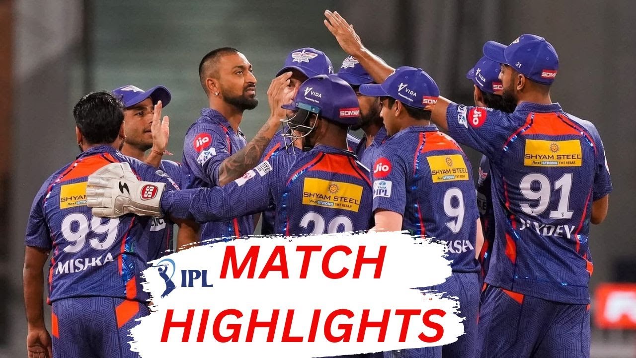 RCB vs LSG Match 15 IPL 2023 Match Highlights rcb vs lsg ipl