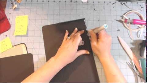 Scrapbook Folder Folio Tutorial part 2