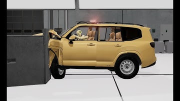 2022-2027 Procyon Centauri small overlap BeamNG.drive Crash Test