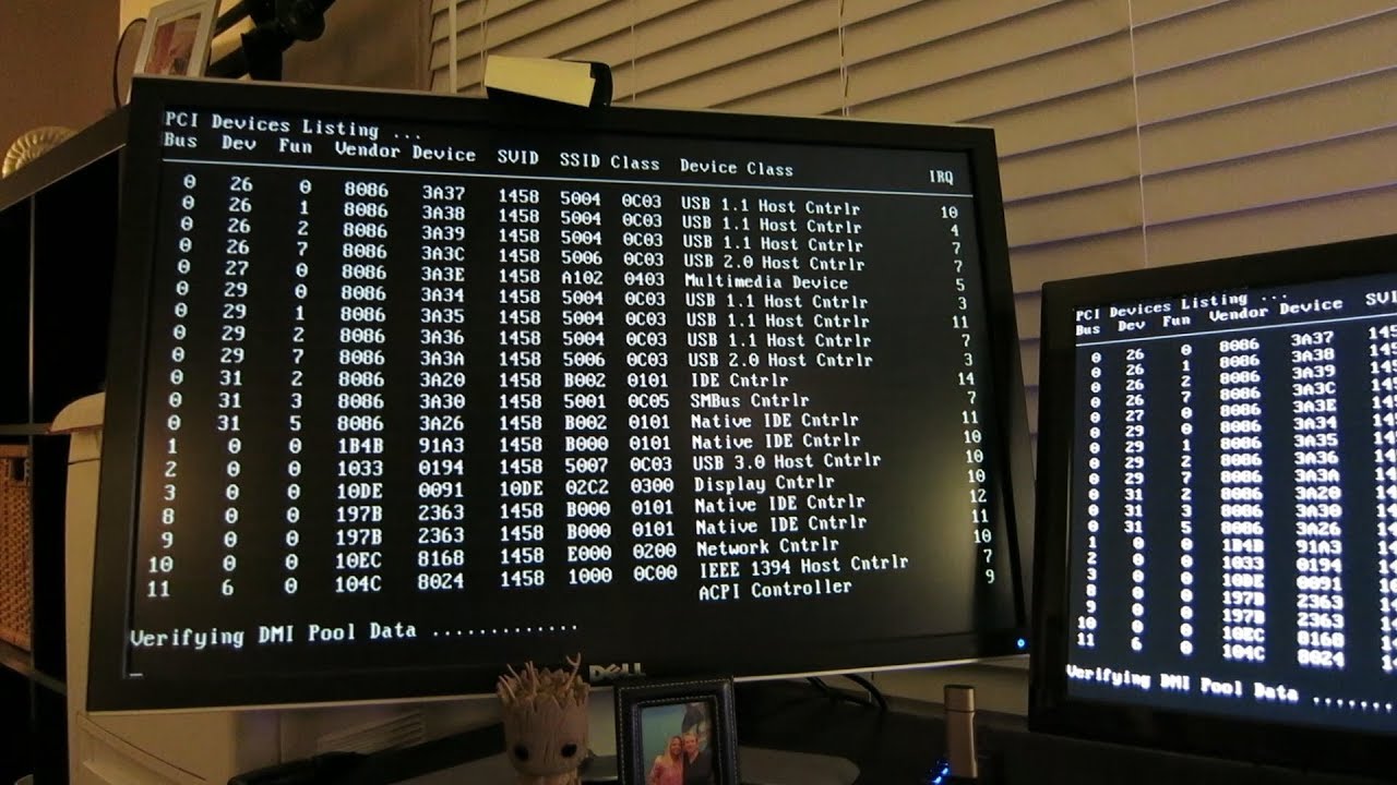 Verifying DMI Pool data виндовс 7. При загрузке devices listing. PCI device listing. Точность данных DMI не гарантируется что это. Dmi pool data