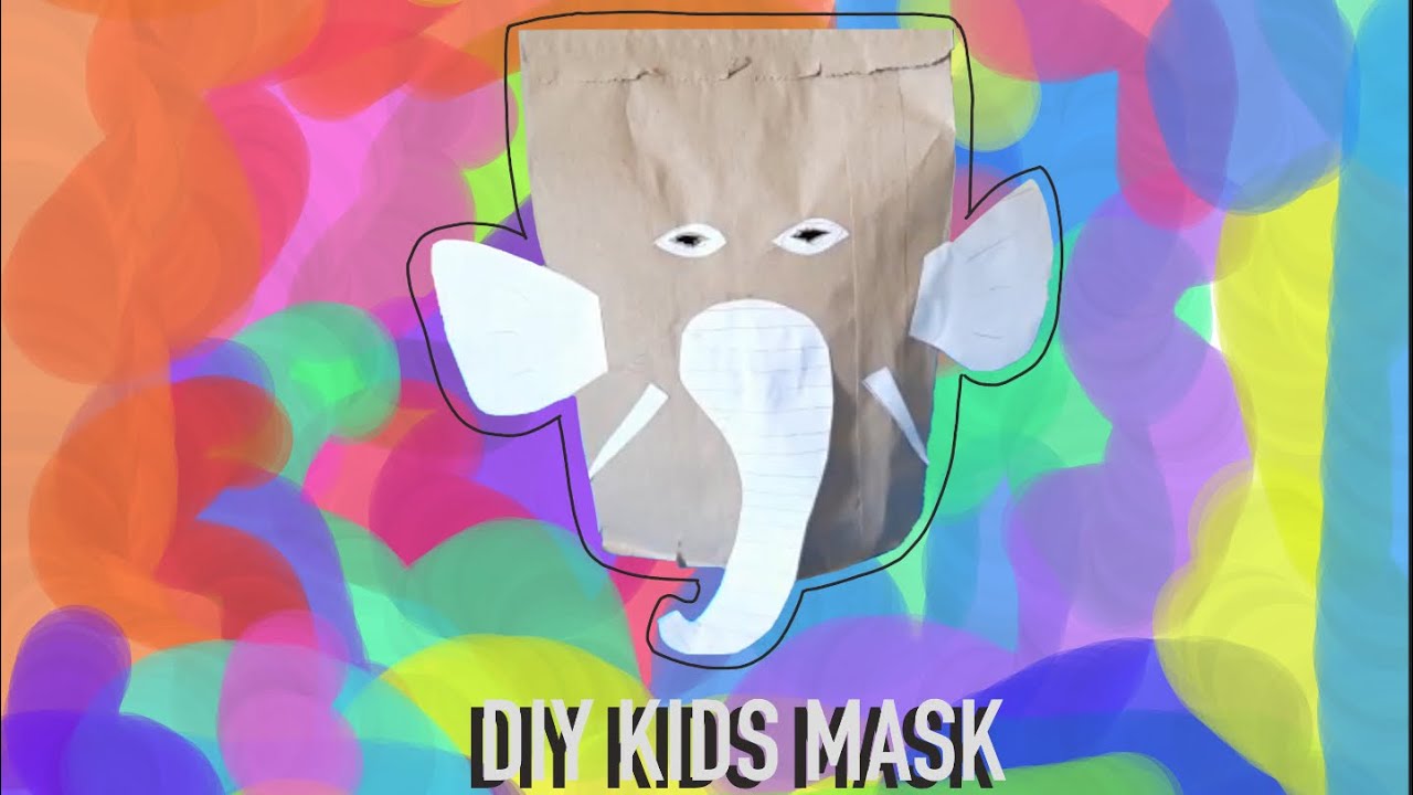 Diy Ras How to Make kids Party Mask | DIY | RAS kingdom - YouTube
