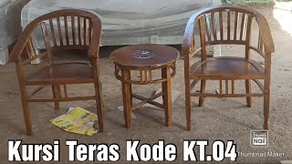 Kursi Teras Set Jati Mebel Jepara Murah