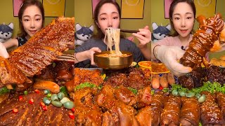 Asmr สาวสวยชาวจีน กินจุ กินน่าอร่อยมาก Eating show คนจีนกินโชว์ ep.26