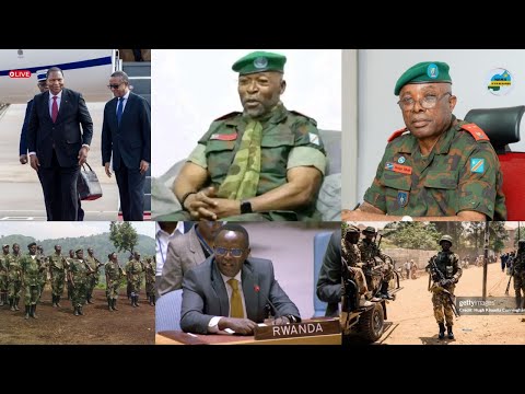 GEN EKENGE YEMEJE HAFUNZE ABAJENERALI 21 MURI FARDC PEREZIDA WA CENTRAL AFRIQUE YAGEZE I KIGALI