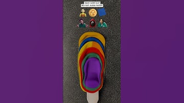 Guess the Color Challenge | Color Mixing ASMR | Ft. Squid Game 2