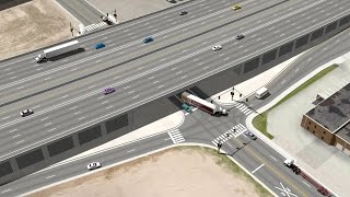 I-70 East EIS - Dahlia St Underpass Animation [HD]