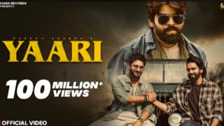 Yaari (Oficial Video) Masoom Sharma | Rohit Lamba, Vinay Yadav | Haryani Songs Haryana 2026 | Game