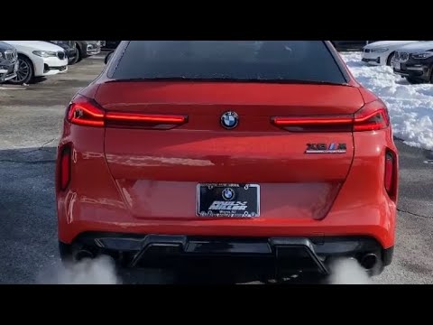 BMW X6M Red