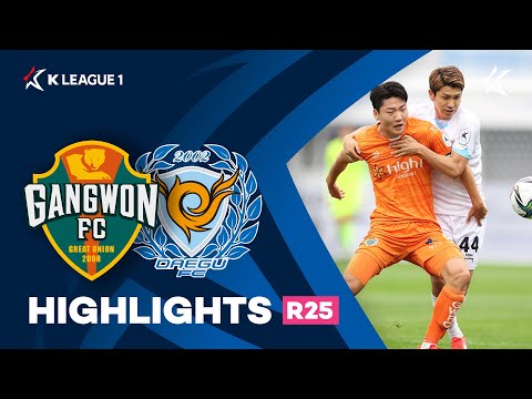 Gangwon Daegu Goals And Highlights