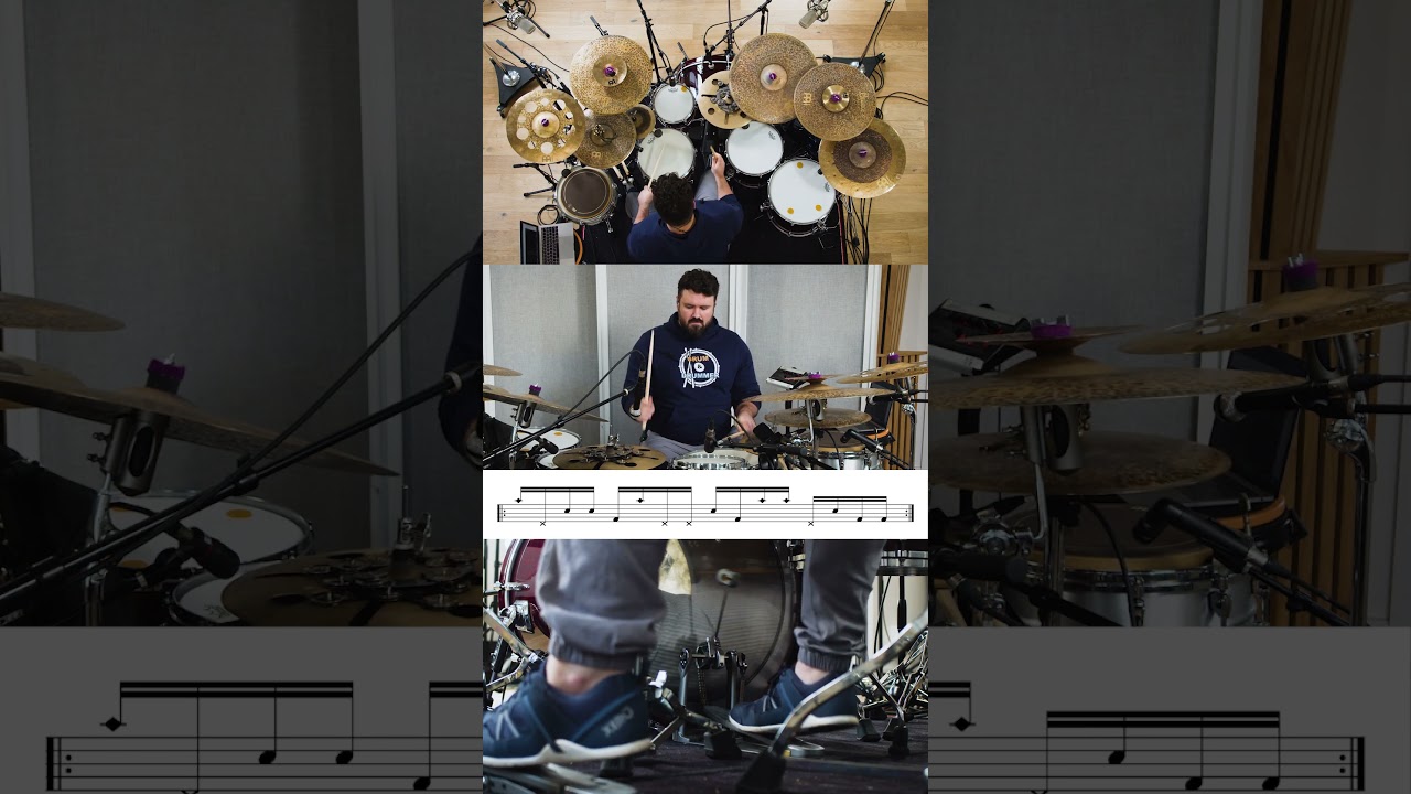 Justin Scott - Paradiddle Coordination Exercise #shorts #meinlcymbals #drums #drumlessons #meinl
