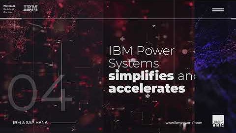 SAP HANA on IBM Power Systems