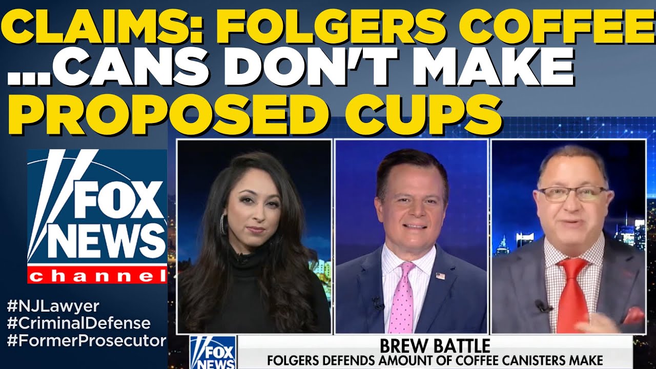 Folgers Sued Claims Cans of Coffee Don't Make As Many Cups as