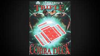 Triple Cobra by Martin Schwartz
NOW AVAILABLE from your favourite magic shop:
https://www.saturnmagic.co.uk/saturn-magic-shop/triple-cobra-by-martin-schwartz.html
https://socalplayingcards.com/products/triple-cobra-by-martin-schwartz?_pos=1&_sid=107c0a295&_ss=r
5 Free Magic tricks:
https://murphysmagic.com/gift/email/
DR. SCHWARTZS TRIPLE COBRA DECK FANTASIZE PERFORMING THE PERFECT HAUNTED DECK.
Now with Dr. Schwarts Triple Cobra Deck, that fantasy can become a reality.
No deck switches. No strings or elastics attached to you or the deck. No batteries, radio controls, noisy motors, springs, or sleight of hand.
Stand away from the deck as the three selected cards move mysteriously from the deck.
Three cards are selected and returned to the deck. The deck is placed in the center of the table. The lights dim. A few magic gestures and the selected cards slowly move out of the deck in three different directions and are then removed from the deck.
The ingenious mechanics hidden in the deck allows you to handle the deck freely. No worries about angles, cam be performed surrounded.
Simply focus on your presentation while the deck does all the work.
Complete with the specially deck and an online instructional video.
Join this channel to get access to perks:
https://www.youtube.com/channel/UCfrhuhTDSpVhK7omh_ZIKaw/join
Saturday Sorcery:
http://www.murphysmagic.com/Camp.aspx?q=SaturdaySorcery
Full Uncut performances:
http://www.murphysmagic.com/Camp.aspx?q=performances
Stumped:
http://www.murphysmagic.com/Camp.aspx?q=stumped
Whats New This Week?
http://www.murphysmagic.com/Camp.aspx?q=WNTW
Murphys WhatsApp:
https://wa.me/15557489764
*please note: any comments revealing methods or gimmicks, right or wrong will be removed.
We arent here to reveal other magicians hard work.
#murphysmagic Triple Cobra by Martin Schwartz
