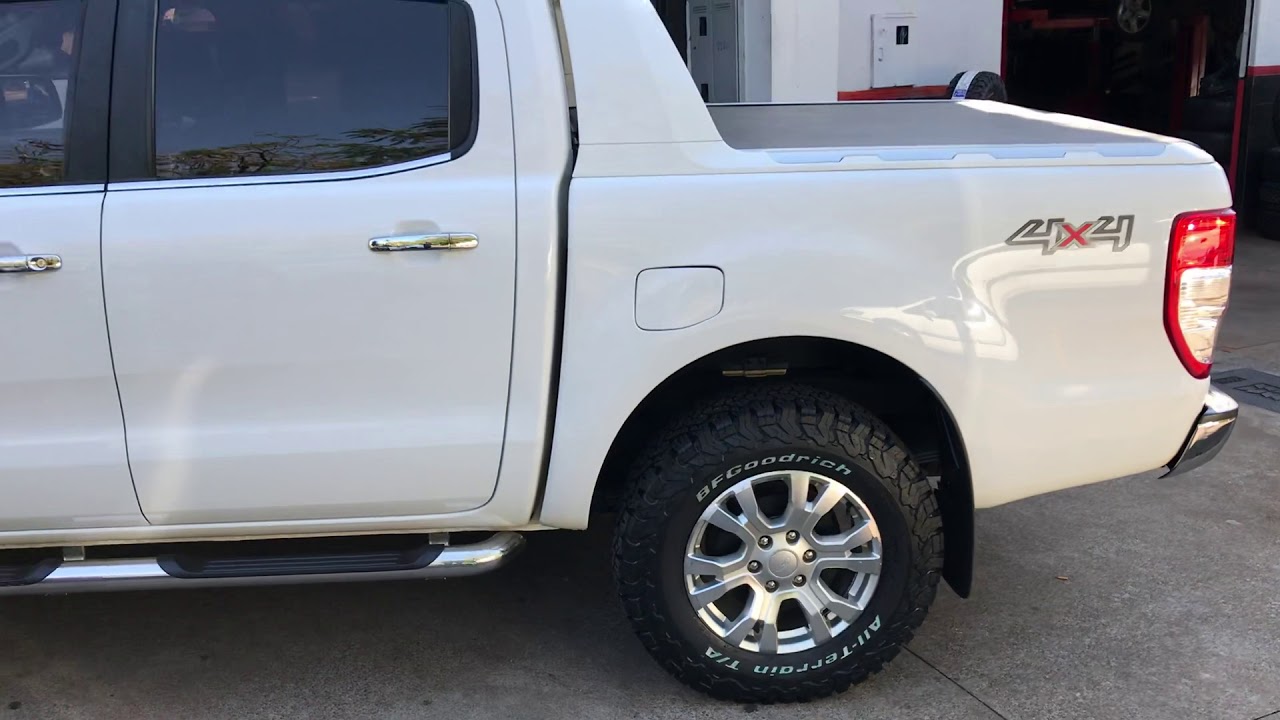 Ford Ranger Com Pneu Bf Goodrich 265 70 18 Youtube
