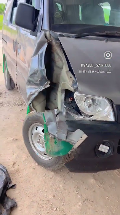 maruti eco dent pent #automotive #modified #dentingpainting #mechanic