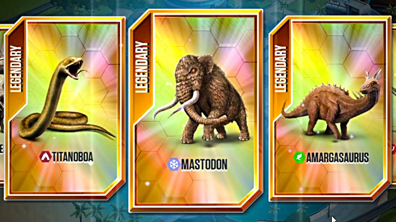 KOŁO FORTUNY Z TYLKO LEGENDARNYMI DINOZAURAMI (DOSTAŁEM SUPER LEGENDE!) - JURASSIC WORLD THE GAME