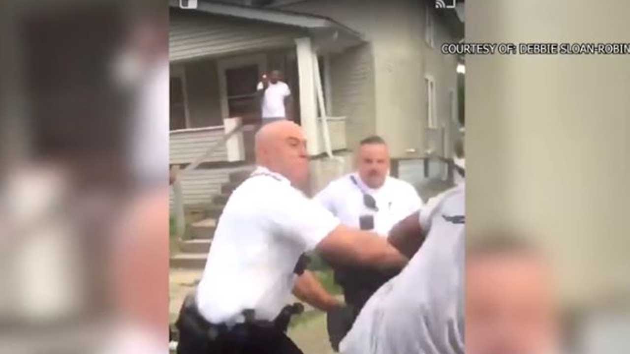 Charges dismissed against man punched by Columbus police officer - YouTube