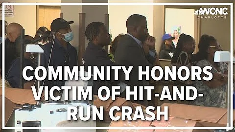Community honors victim of hit-and-run crash