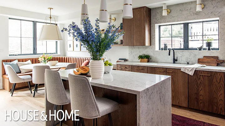 Kitchen Makeover: Wood Cabinets Are Back & Sleeker...