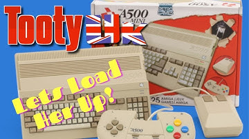 Amiga A500 Mini - First Look - How Easy Is It To Load Extra Games?