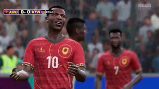 Angola vs Kenya | African Nations Championship 2025 | Full Match All Goal | Pes21 Gameplay