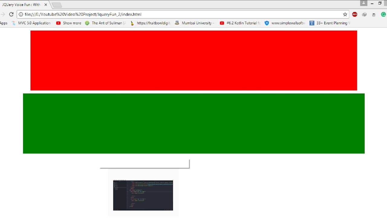 JQuery Voice Fun : With Bootstrap - YouTube