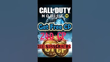 FREE CP For Call of duty mobile | GET A CHANCE TO WIN FREE CP.#short #freecp