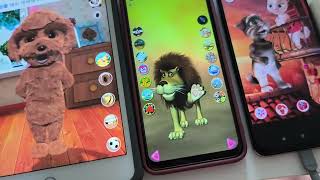 Talking Tyler the Dog, Luis the Lion and Tom Loves Angela Echo