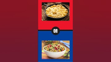 Would You Rather have Vegan Food Meals Mobile Video