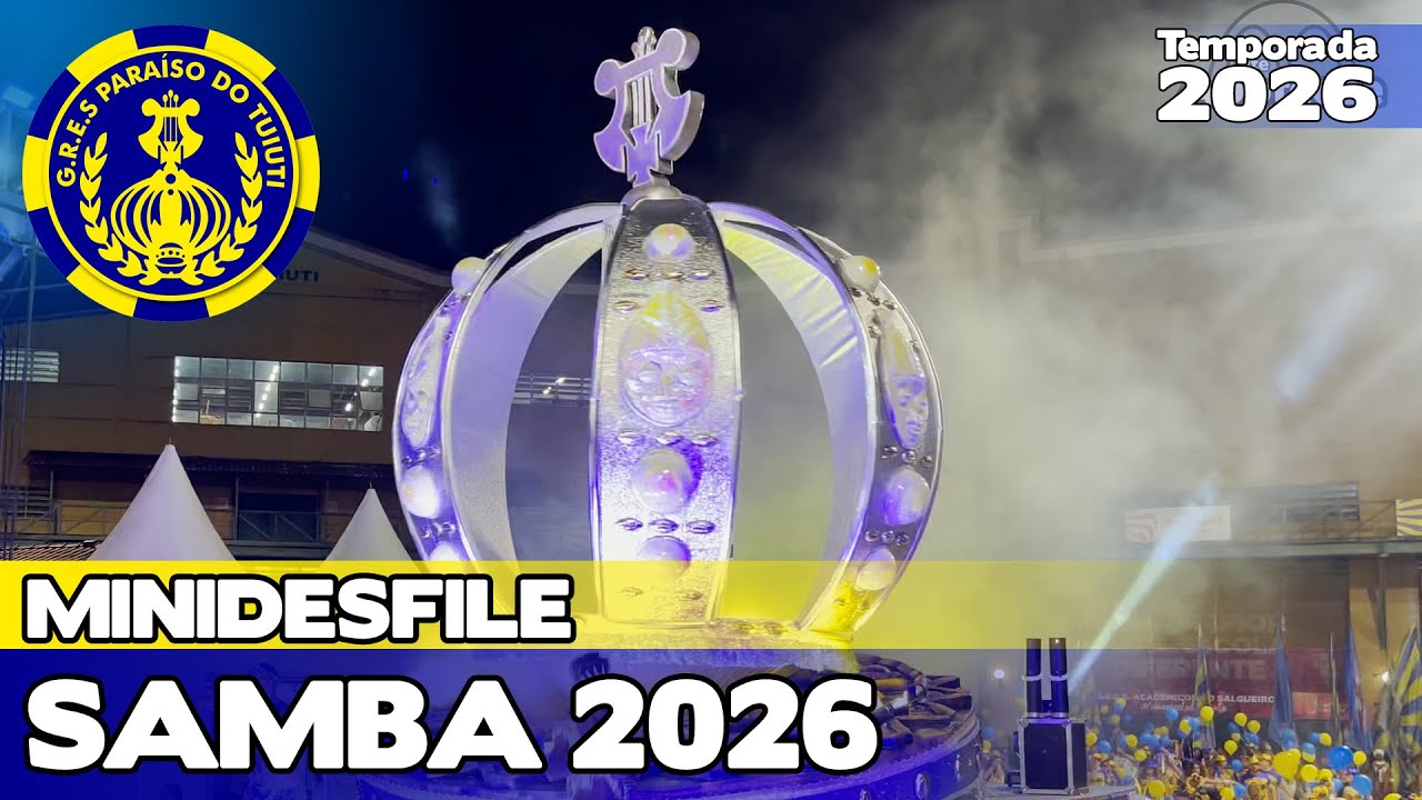 PARAÍSO DO TUIUTI 2026 AO VIVO | MINIDESFILE NO DIA NACIONAL DO SAMBA 4K | #DNS2025