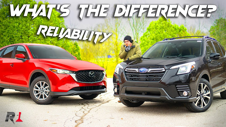 2023 Mazda CX-5 vs Subaru Forester Comparison & 0-60 / Hard Call