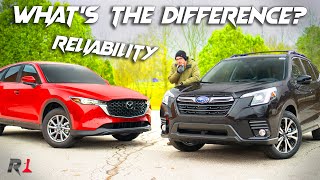 2023 Mazda CX5 vs Subaru Forester Comparison & 060 / Hard Call