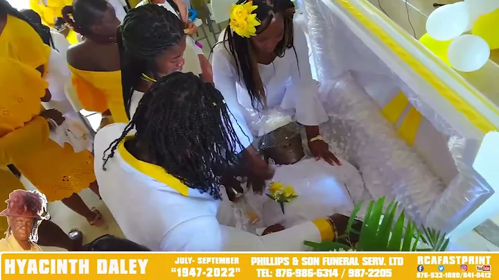 Hyacinth Daley Funeral Service Church Ceremony