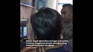 Penggerebekan Markas Judi Online di Cengkareng 24 Operator Diamankan