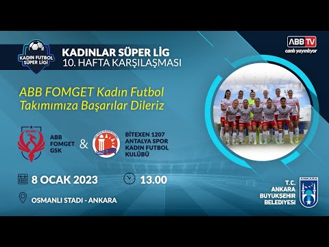 ABB FOMGET GSK & BİTEXEN 1207 ANTALYASPOR GSK FUTBOL MÜSABAKASI