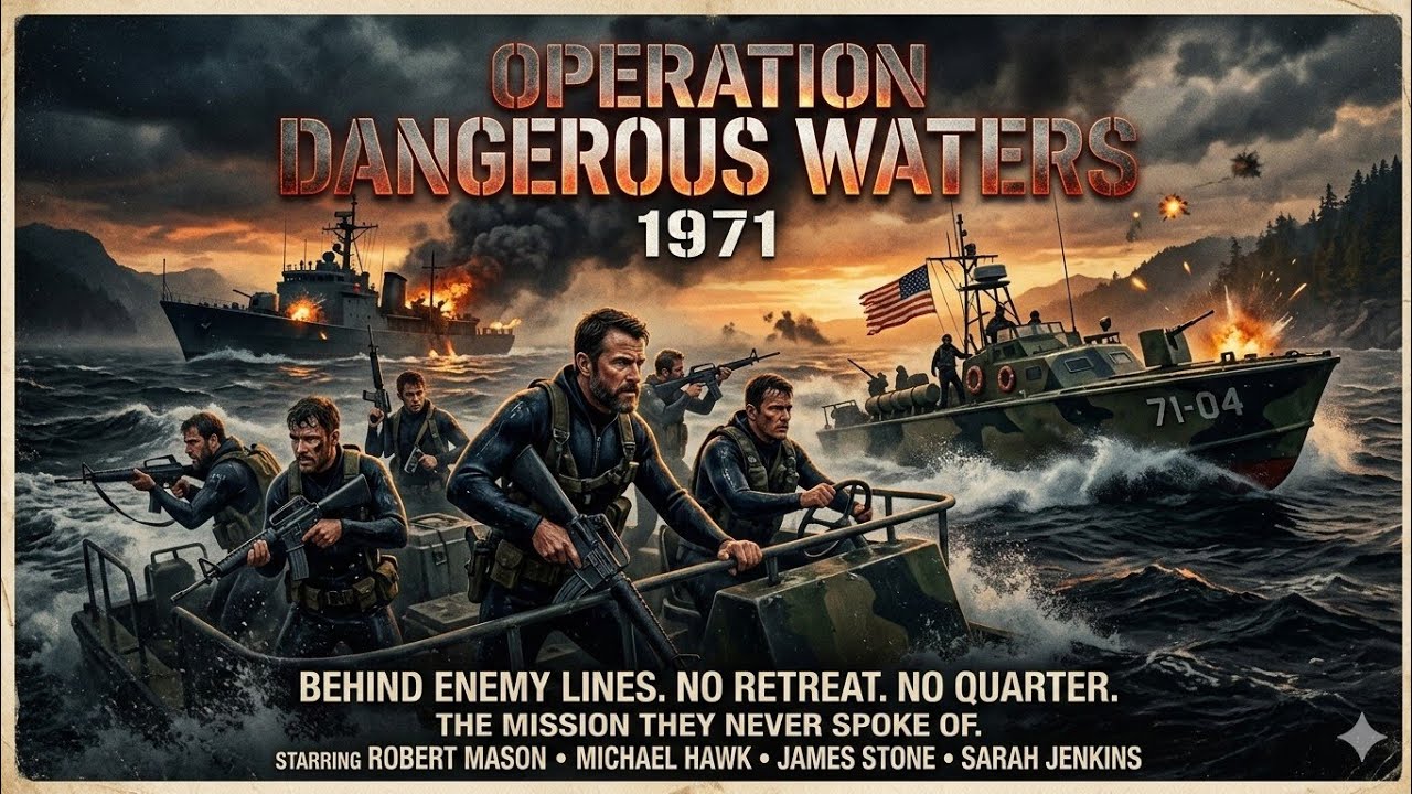 Operation Dangerous Waters 1971 Demiler Sinks in the Sea