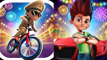 Little Singham Cycle Race VS Kicko & Super Speedo 2024 Gameplay Android, ios