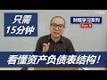 股票投资必学！15分钟看懂资产负债表结构！(财报学习8: Balance Sheet Outline 3/3)