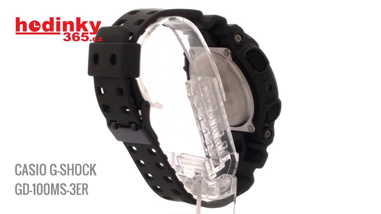 g shock gd 100 ms