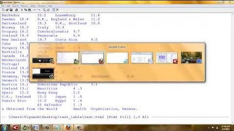 Epsilon text editor to convert TABLES