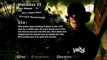 NFS Most Wanted REDUX V3 Blacklist #13 Vic