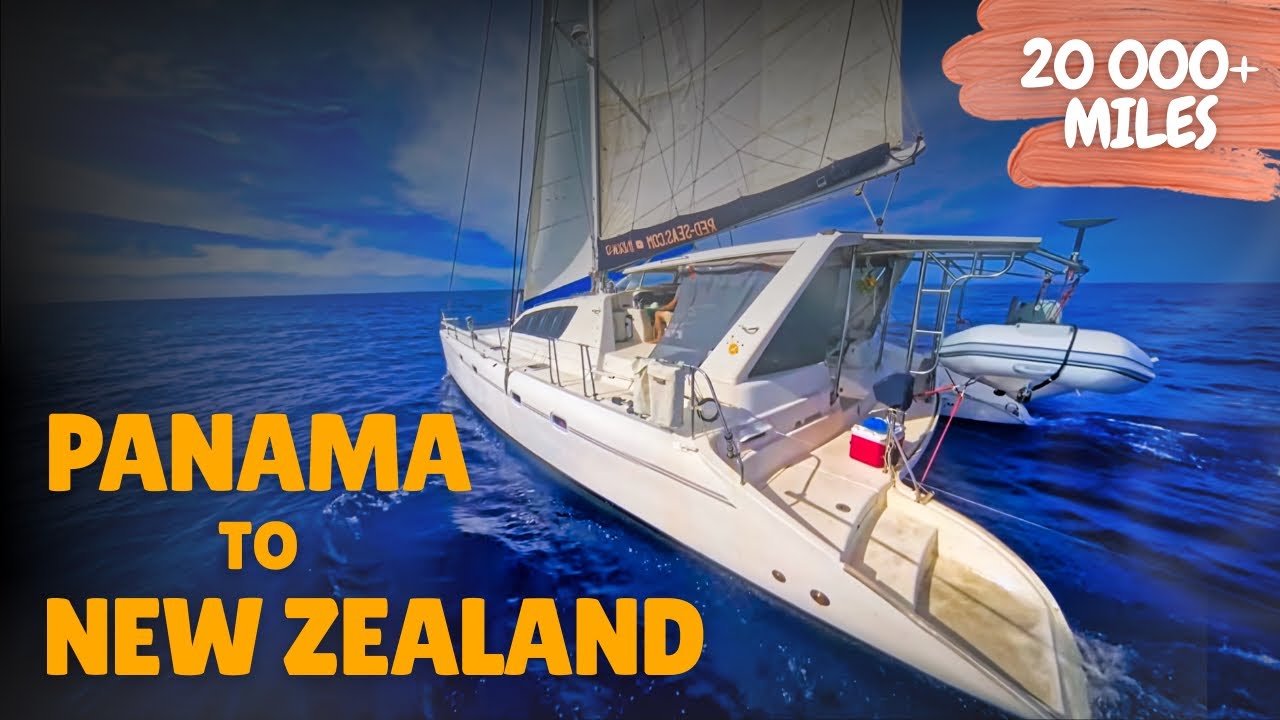 ⁣WE DID IT!! We sailed across the Pacific Ocean! [RED SEAS]