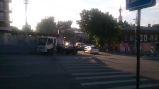 Т920РВ64 движение задним ходом на перекрестке. Т920РВ64 движение задним ходом на перекрестке.