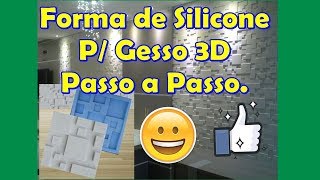 Como Fazer Moldes Silicone Gesso 3d Curso Cantinho Do Video