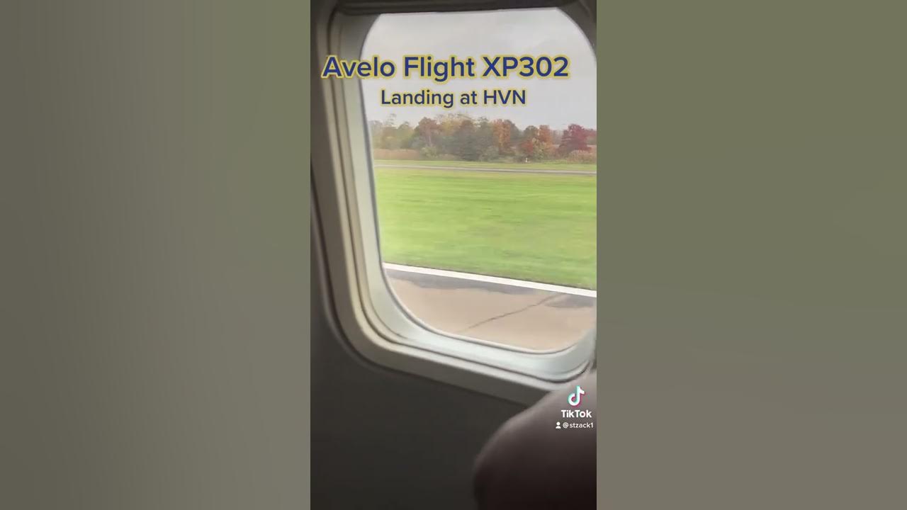 Avelo Flight XP 302 Landing at HVN from MCO YouTube