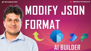 Modify JSON Format in AI Builder Prompts
